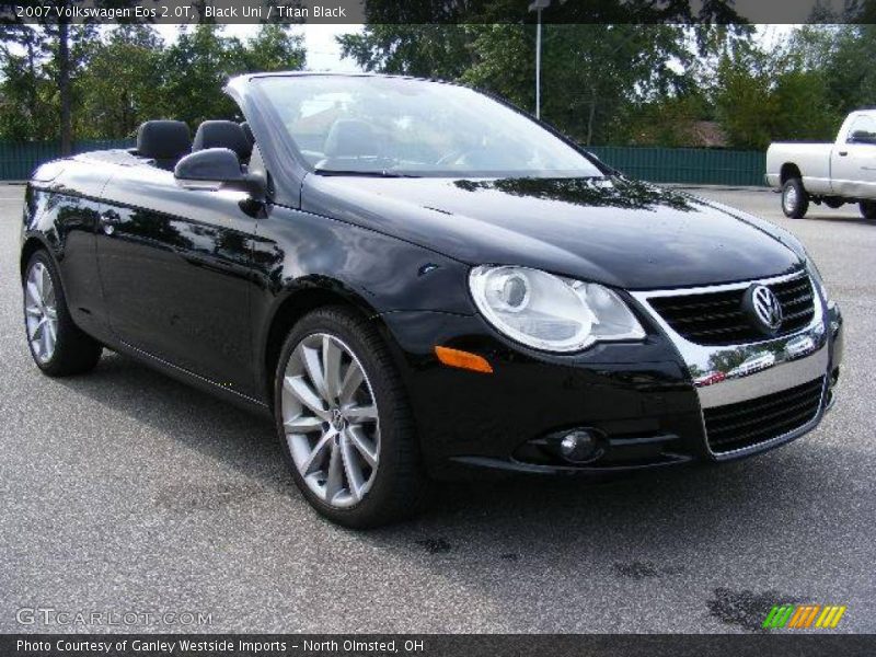 Black Uni / Titan Black 2007 Volkswagen Eos 2.0T