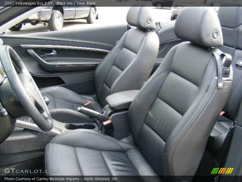 Black Uni / Titan Black 2007 Volkswagen Eos 2.0T