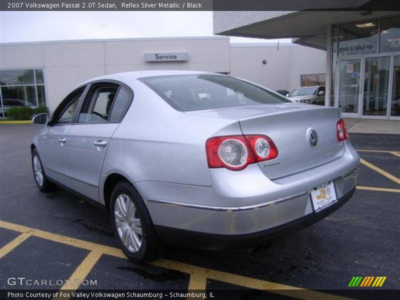 Reflex Silver Metallic / Black 2007 Volkswagen Passat 2.0T Sedan