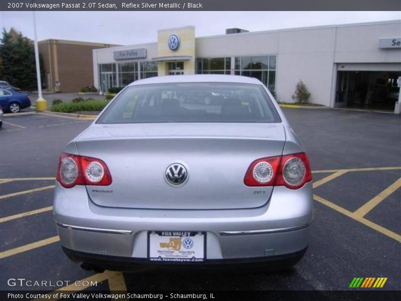 Reflex Silver Metallic / Black 2007 Volkswagen Passat 2.0T Sedan