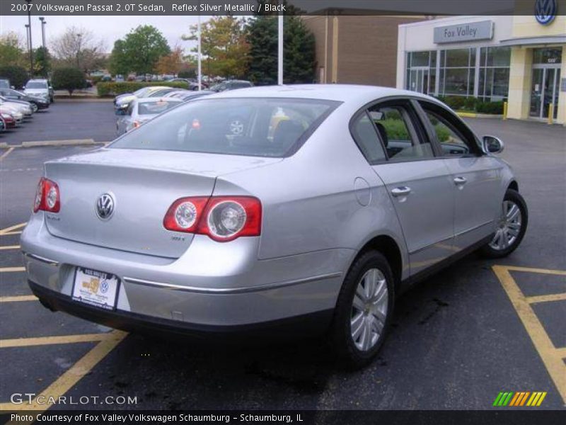 Reflex Silver Metallic / Black 2007 Volkswagen Passat 2.0T Sedan