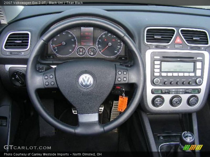 Black Uni / Titan Black 2007 Volkswagen Eos 2.0T