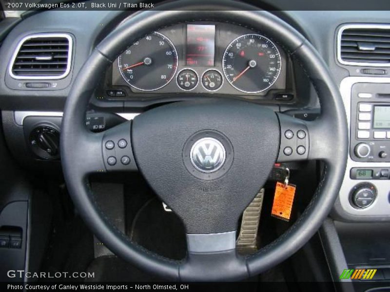 Black Uni / Titan Black 2007 Volkswagen Eos 2.0T