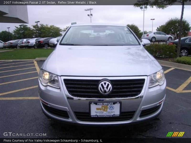 Reflex Silver Metallic / Black 2007 Volkswagen Passat 2.0T Sedan