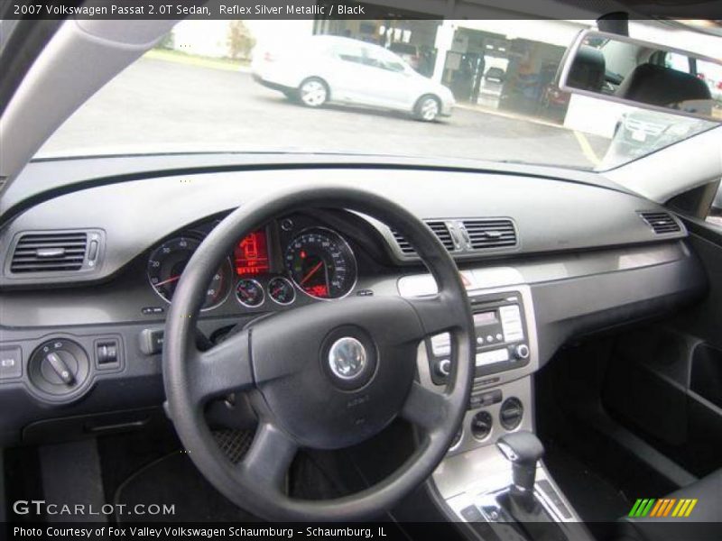 Reflex Silver Metallic / Black 2007 Volkswagen Passat 2.0T Sedan