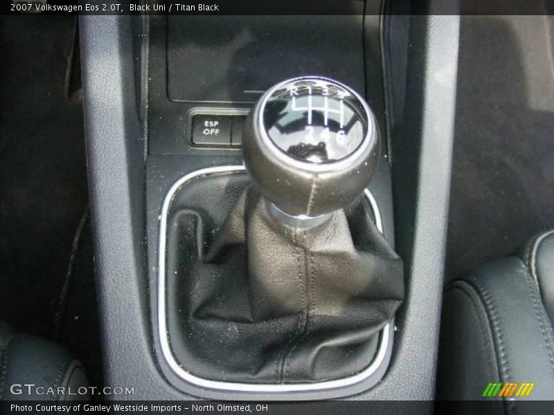 Black Uni / Titan Black 2007 Volkswagen Eos 2.0T