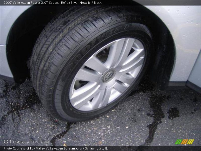 Reflex Silver Metallic / Black 2007 Volkswagen Passat 2.0T Sedan