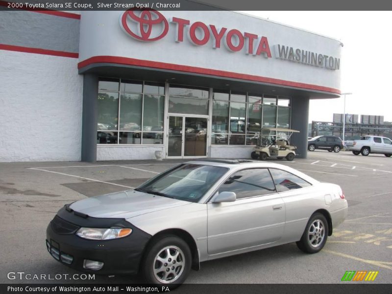 Silver Stream Opal / Charcoal 2000 Toyota Solara SE Coupe