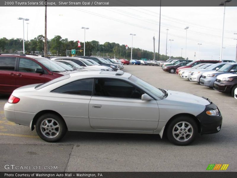 Silver Stream Opal / Charcoal 2000 Toyota Solara SE Coupe