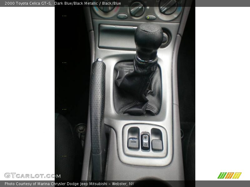 Dark Blue/Black Metallic / Black/Blue 2000 Toyota Celica GT-S