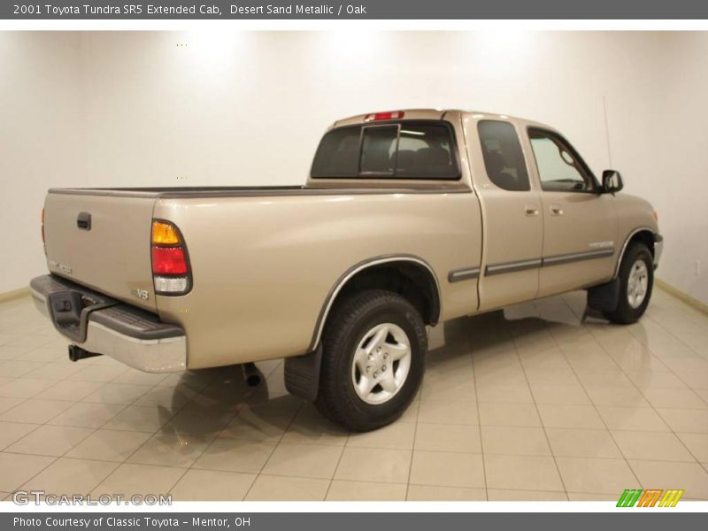 Desert Sand Metallic / Oak 2001 Toyota Tundra SR5 Extended Cab