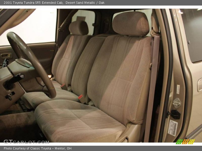 Desert Sand Metallic / Oak 2001 Toyota Tundra SR5 Extended Cab