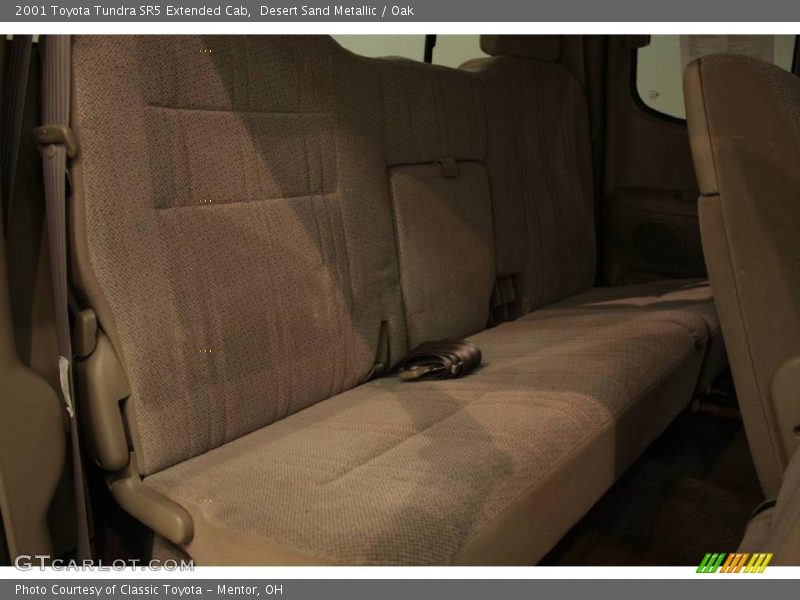 Desert Sand Metallic / Oak 2001 Toyota Tundra SR5 Extended Cab