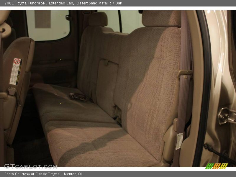 Desert Sand Metallic / Oak 2001 Toyota Tundra SR5 Extended Cab