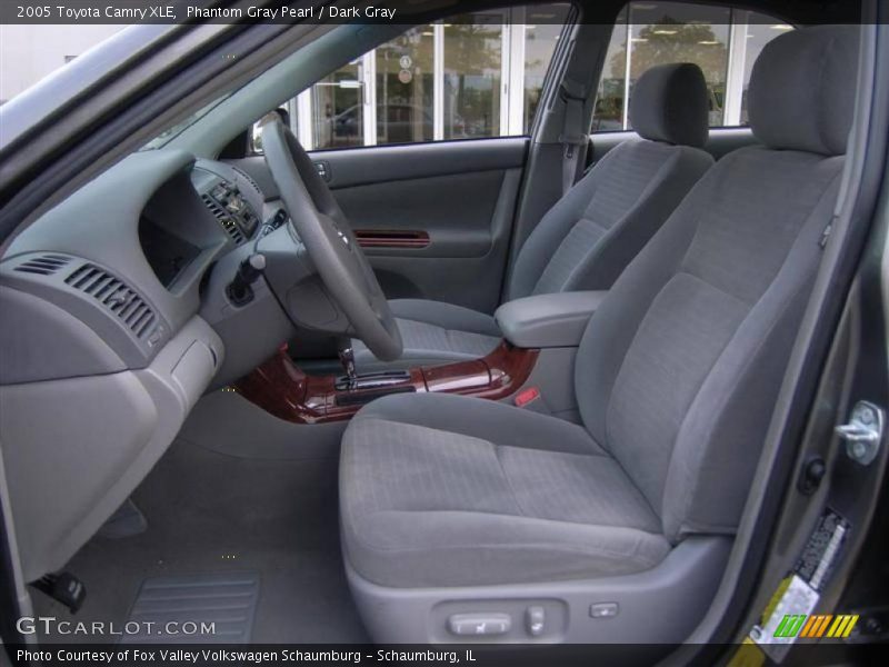 Phantom Gray Pearl / Dark Gray 2005 Toyota Camry XLE