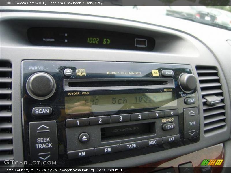 Phantom Gray Pearl / Dark Gray 2005 Toyota Camry XLE