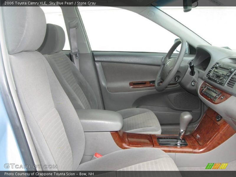Sky Blue Pearl / Stone Gray 2006 Toyota Camry XLE