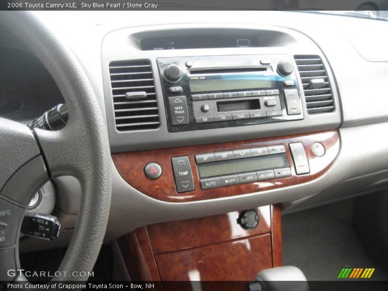 Sky Blue Pearl / Stone Gray 2006 Toyota Camry XLE
