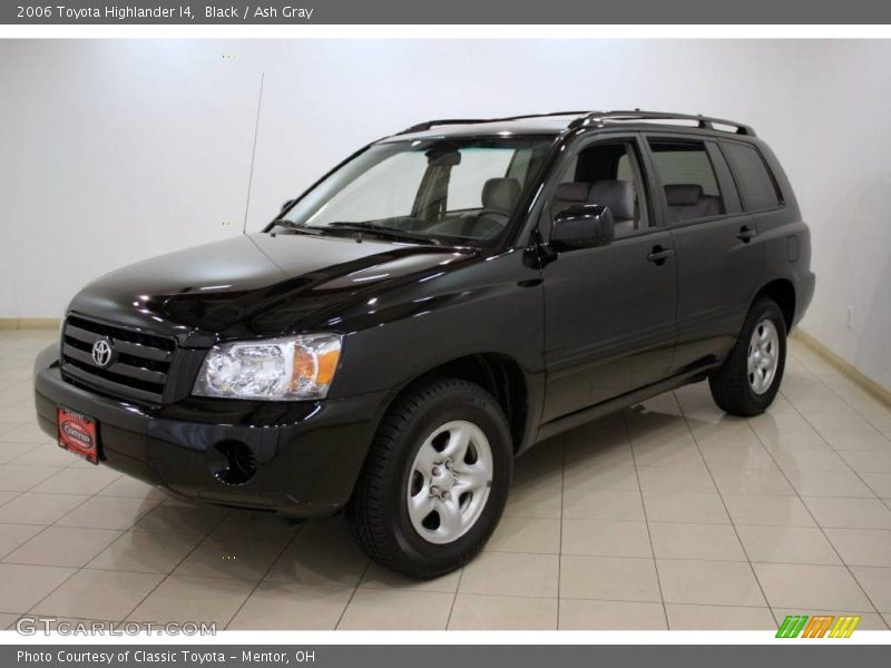 Black / Ash Gray 2006 Toyota Highlander I4