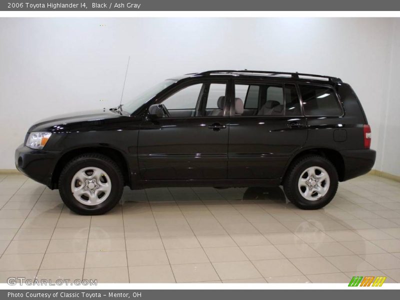 Black / Ash Gray 2006 Toyota Highlander I4