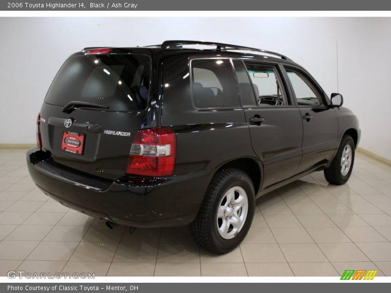 Black / Ash Gray 2006 Toyota Highlander I4