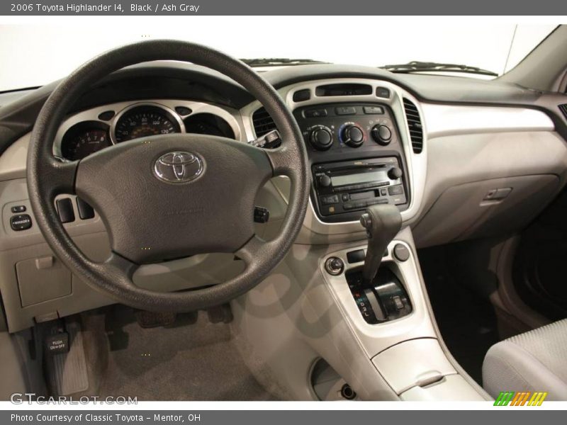 Black / Ash Gray 2006 Toyota Highlander I4