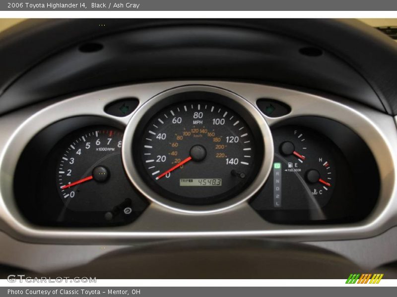 Black / Ash Gray 2006 Toyota Highlander I4