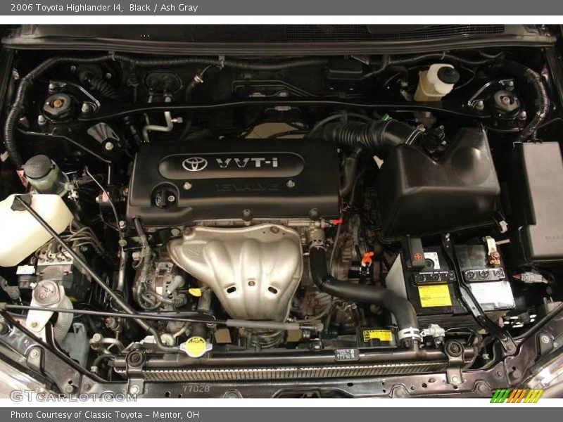 Black / Ash Gray 2006 Toyota Highlander I4