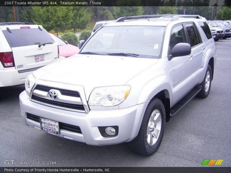 Titanium Metallic / Stone 2007 Toyota 4Runner SR5 4x4