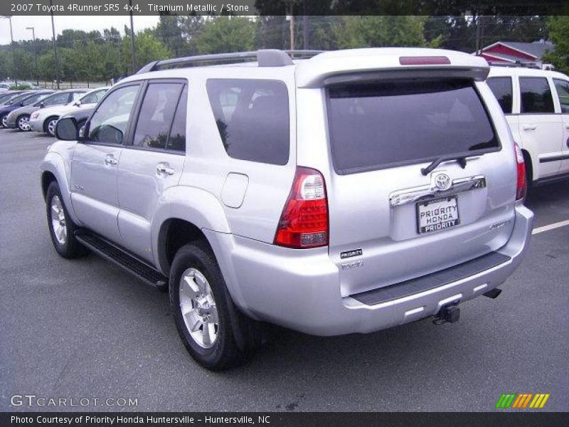 Titanium Metallic / Stone 2007 Toyota 4Runner SR5 4x4