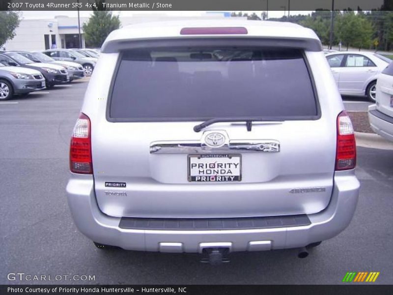 Titanium Metallic / Stone 2007 Toyota 4Runner SR5 4x4