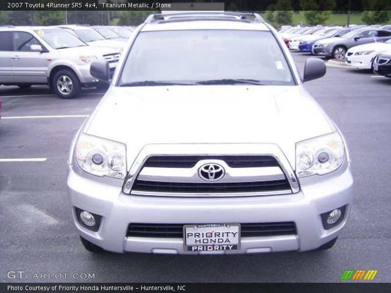 Titanium Metallic / Stone 2007 Toyota 4Runner SR5 4x4