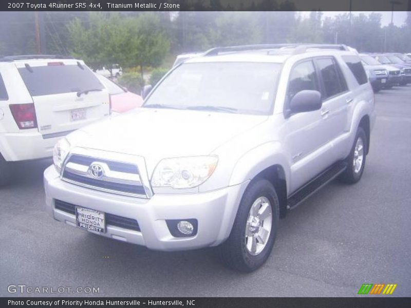 Titanium Metallic / Stone 2007 Toyota 4Runner SR5 4x4
