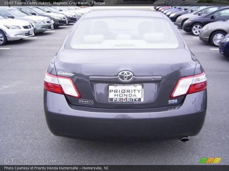 Magnetic Gray Metallic / Bisque 2007 Toyota Camry Hybrid