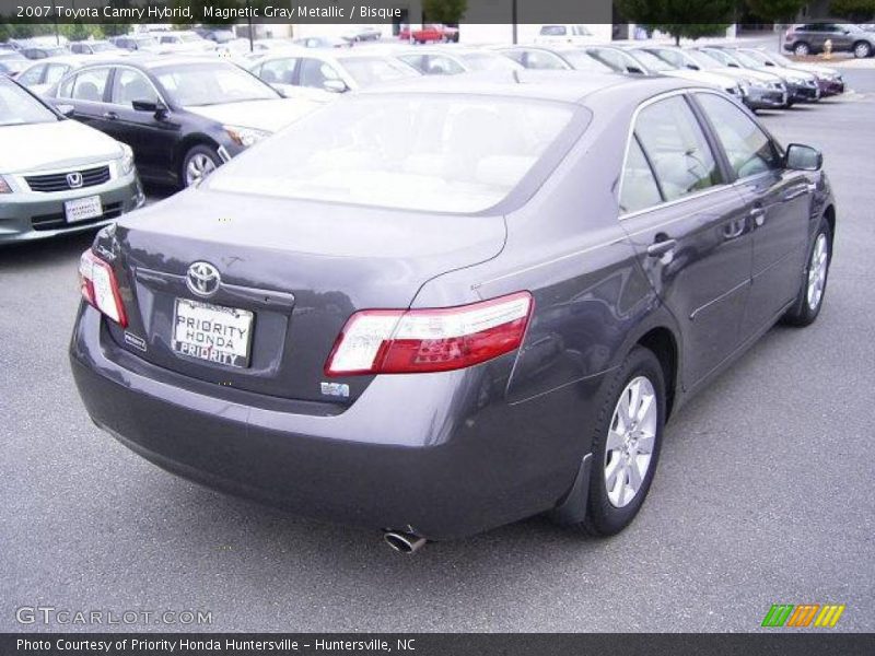 Magnetic Gray Metallic / Bisque 2007 Toyota Camry Hybrid