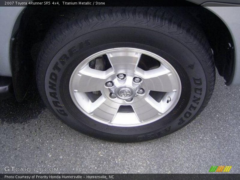 Titanium Metallic / Stone 2007 Toyota 4Runner SR5 4x4