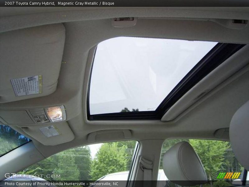 Magnetic Gray Metallic / Bisque 2007 Toyota Camry Hybrid