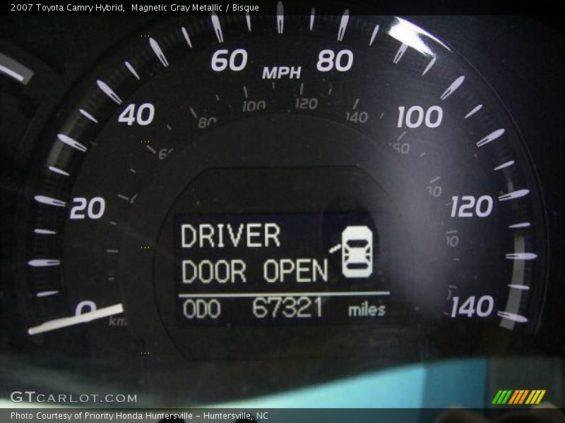 Magnetic Gray Metallic / Bisque 2007 Toyota Camry Hybrid