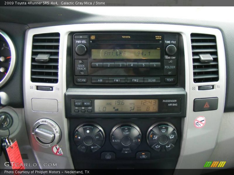 Galactic Gray Mica / Stone 2009 Toyota 4Runner SR5 4x4