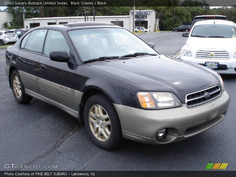 Black Granite / Black 2000 Subaru Outback Limited Sedan
