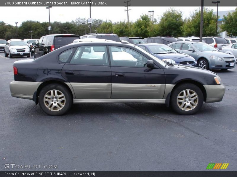 Black Granite / Black 2000 Subaru Outback Limited Sedan