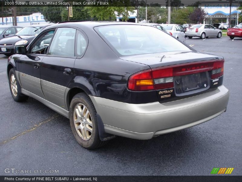Black Granite / Black 2000 Subaru Outback Limited Sedan