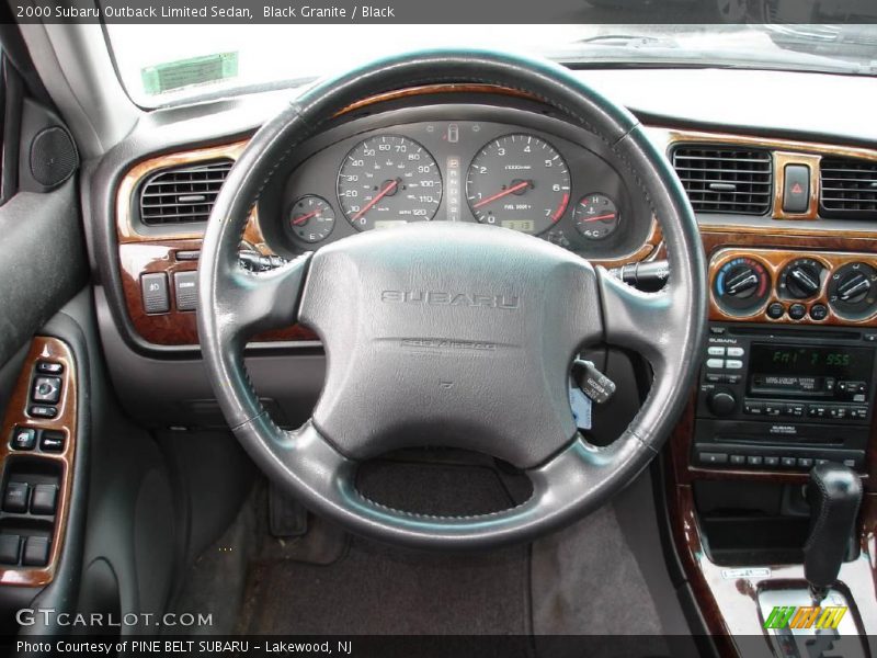 Black Granite / Black 2000 Subaru Outback Limited Sedan
