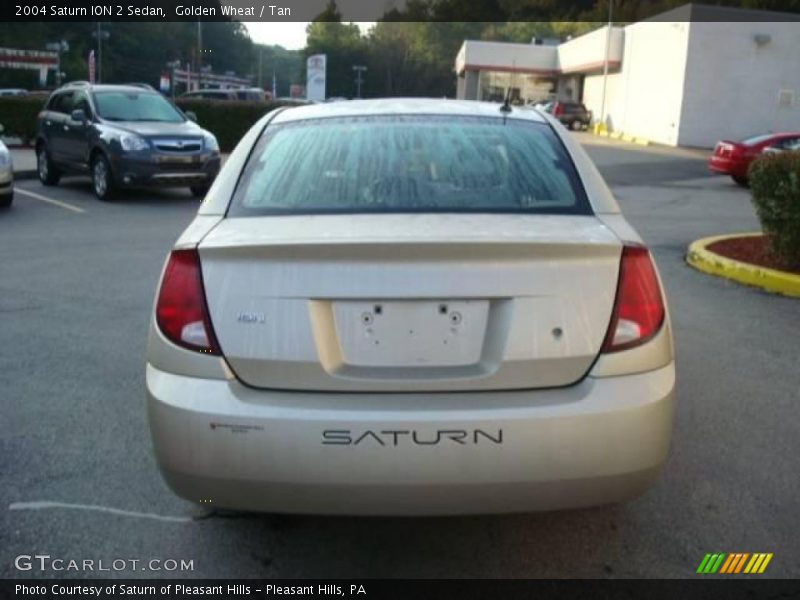 Golden Wheat / Tan 2004 Saturn ION 2 Sedan