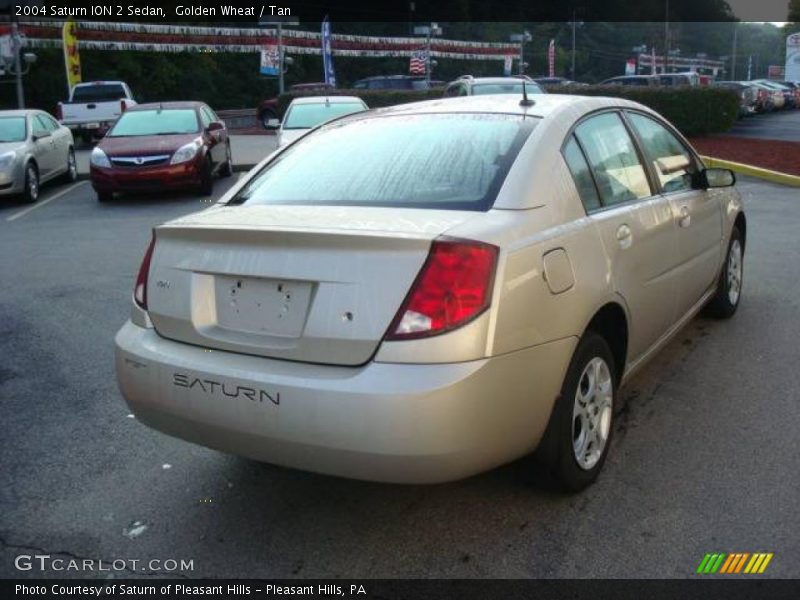 Golden Wheat / Tan 2004 Saturn ION 2 Sedan