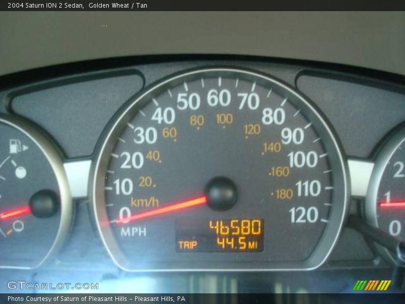 Golden Wheat / Tan 2004 Saturn ION 2 Sedan