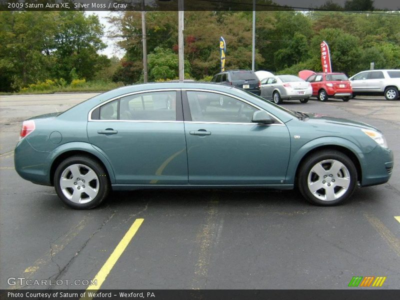 Silver Moss / Gray 2009 Saturn Aura XE