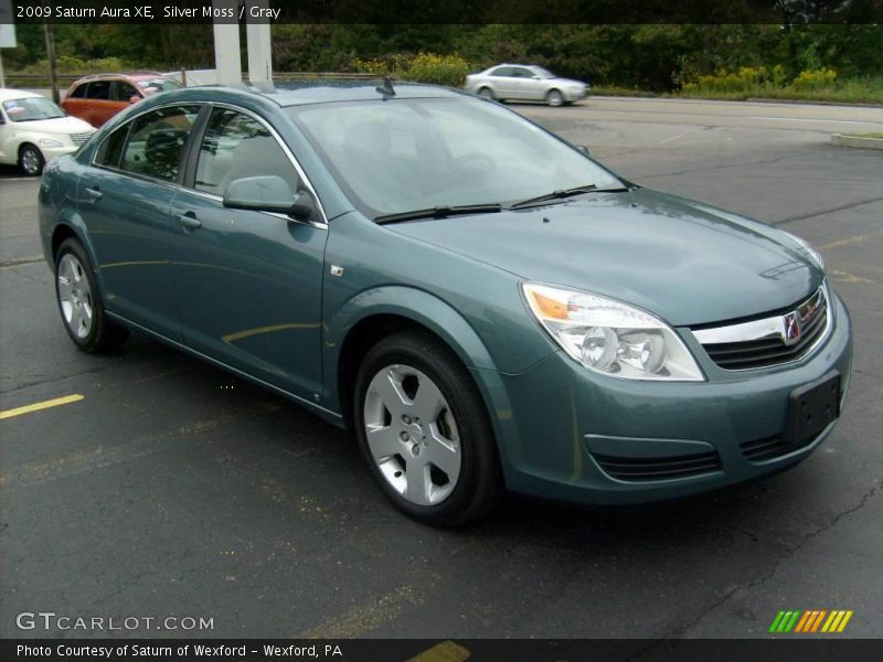 Silver Moss / Gray 2009 Saturn Aura XE