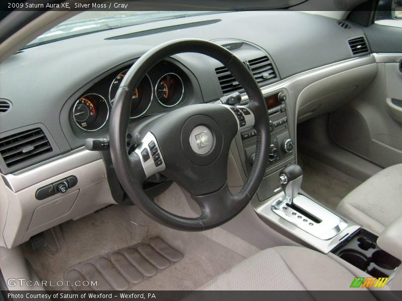 Silver Moss / Gray 2009 Saturn Aura XE