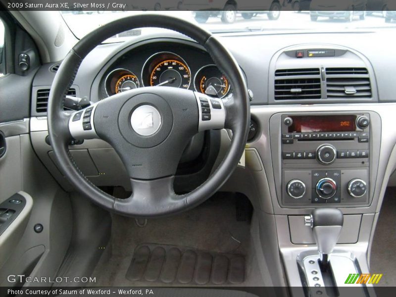 Silver Moss / Gray 2009 Saturn Aura XE